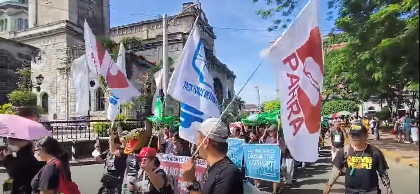 PAHRA JOINS PROTEST AT LUNETA, CONDEMNS CORRUPTION AND ANOMALOUS FLOOD CONTROL PROJECTS