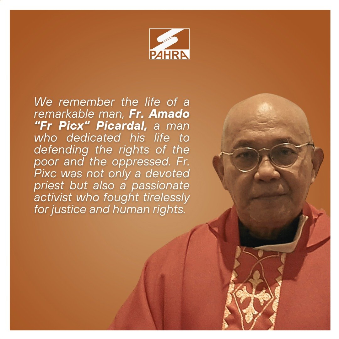 [Statement] Fr. Amado Picardal: A Legacy of Courage and Compassion